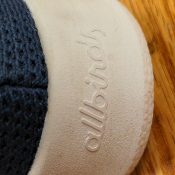 Allbirds Navy Tree Runner Sneakers Size 9 - Picture 7 of 12